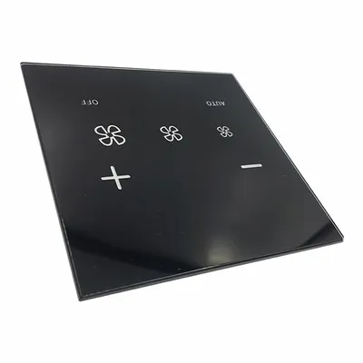 Display in vetro del pannello di controllo touch