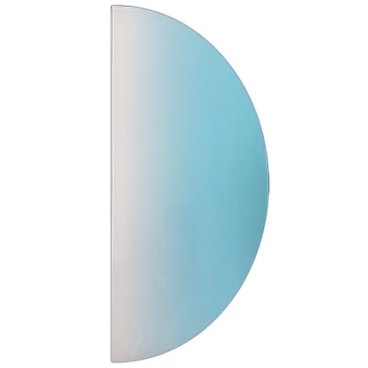 Blue Touchable Smart Glass Display for Smart Toilet Blue Touchable Smart Glass Display for Smart Toilet